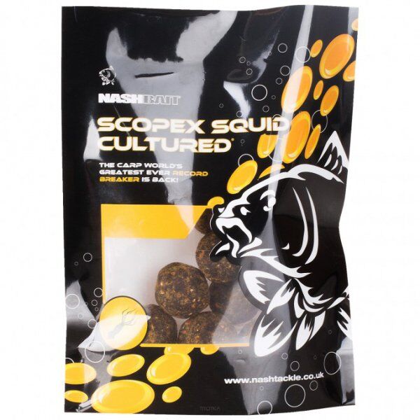 Kulki haczykowe Nash Cultured Hookbaits 18mm - Scopex & Squid B6863