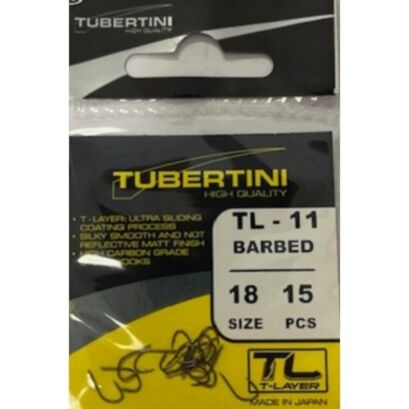 Haczyki Tubertini Serie TL-11 Barbed - 12 (15 szt.)