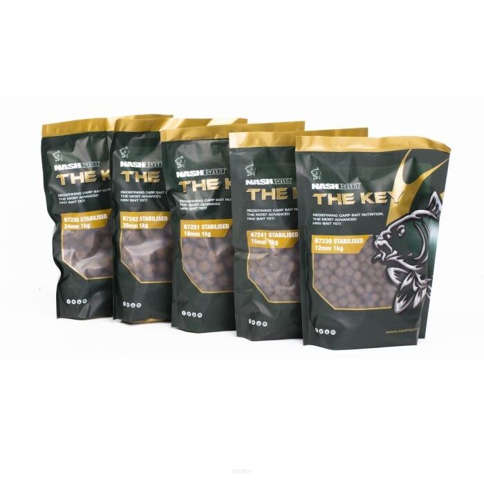 Kulki Nash Key Stabilised Boilies 20mm 1kg
