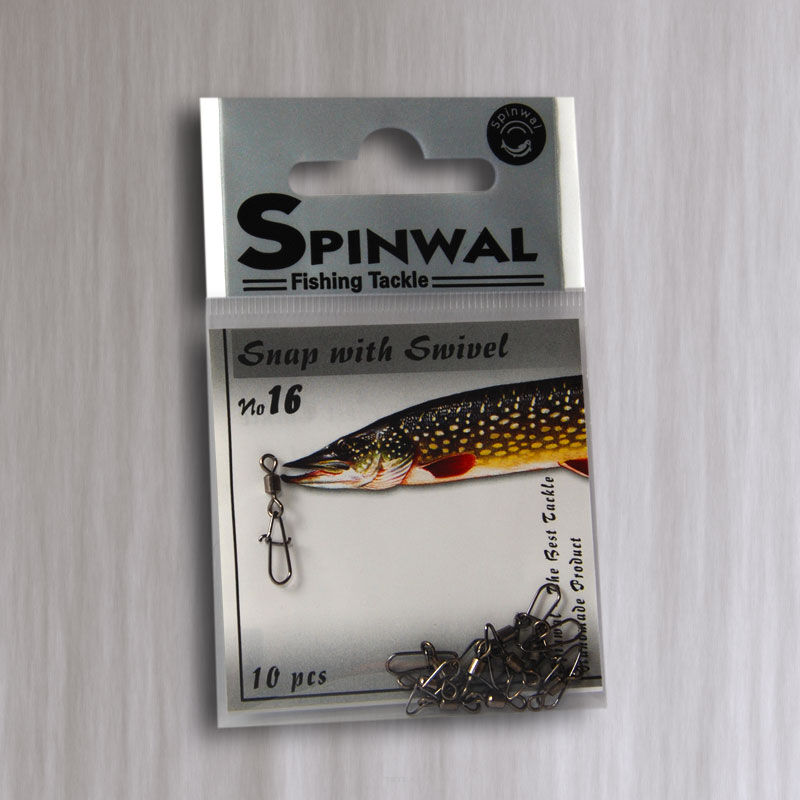 Agrafka z krętlikiem Spinwal - roz. 16 / 10kg