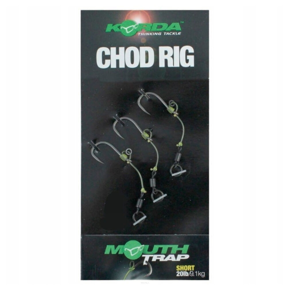 Przypony Korda Chod Ring Short Choddy 10 Barbless 15lb 6.8kg