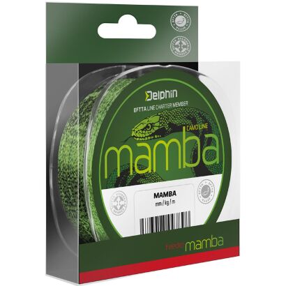 Żyłka Delphin MAMBA Feeder Kamuflaż 0,26mm 5,2kg 200m