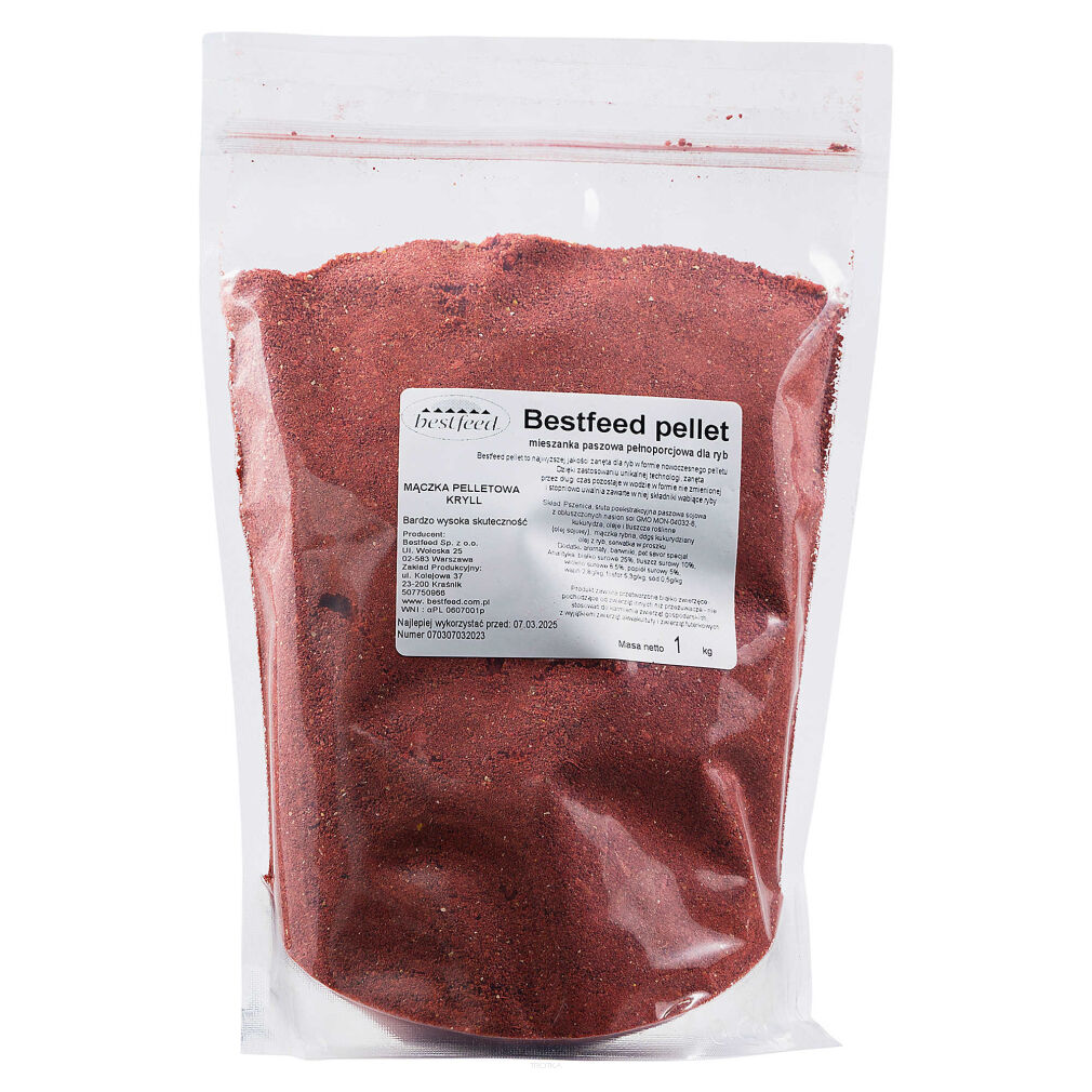 Mączka Pelletowa Bestfeed Kryll 1kg
