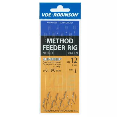 Przypony VDE-R Żyłka Bagnet Method Feeder 503BN #12 0,19mm