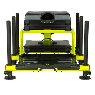 Kosz Wędkarski Siedzisko Matrix XR36 Pro Lime Seatbox - 2