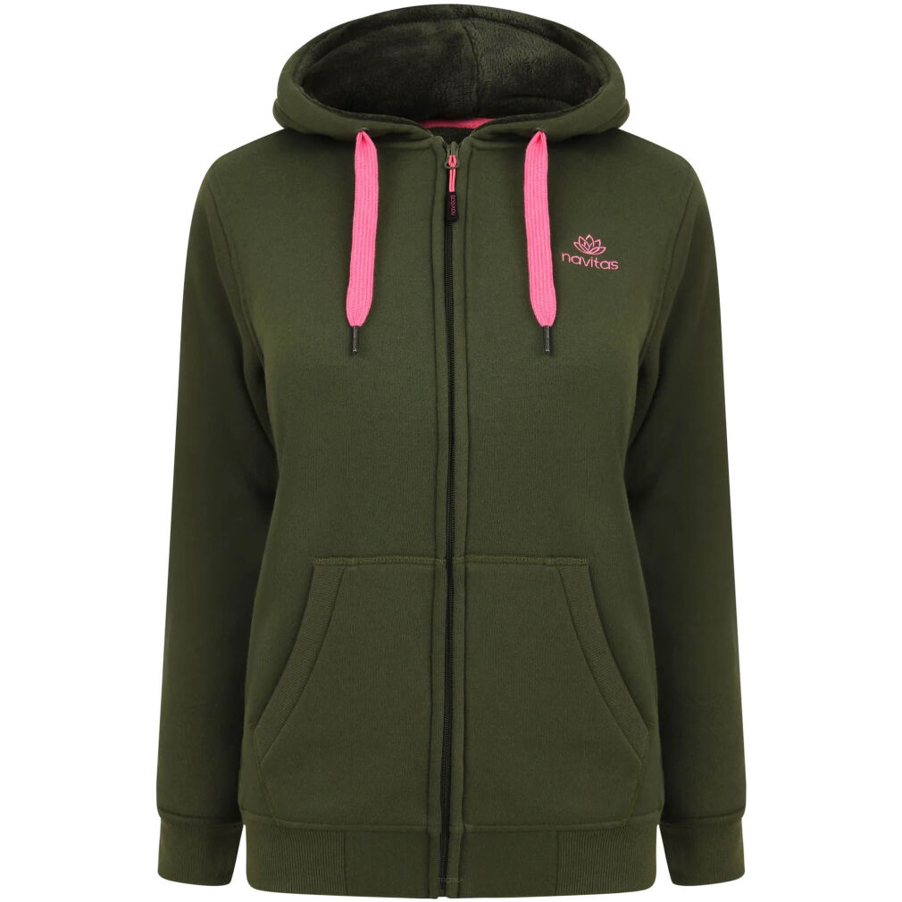 Bluza Damska Navitas Womens Sherpa Zip Hoody - L