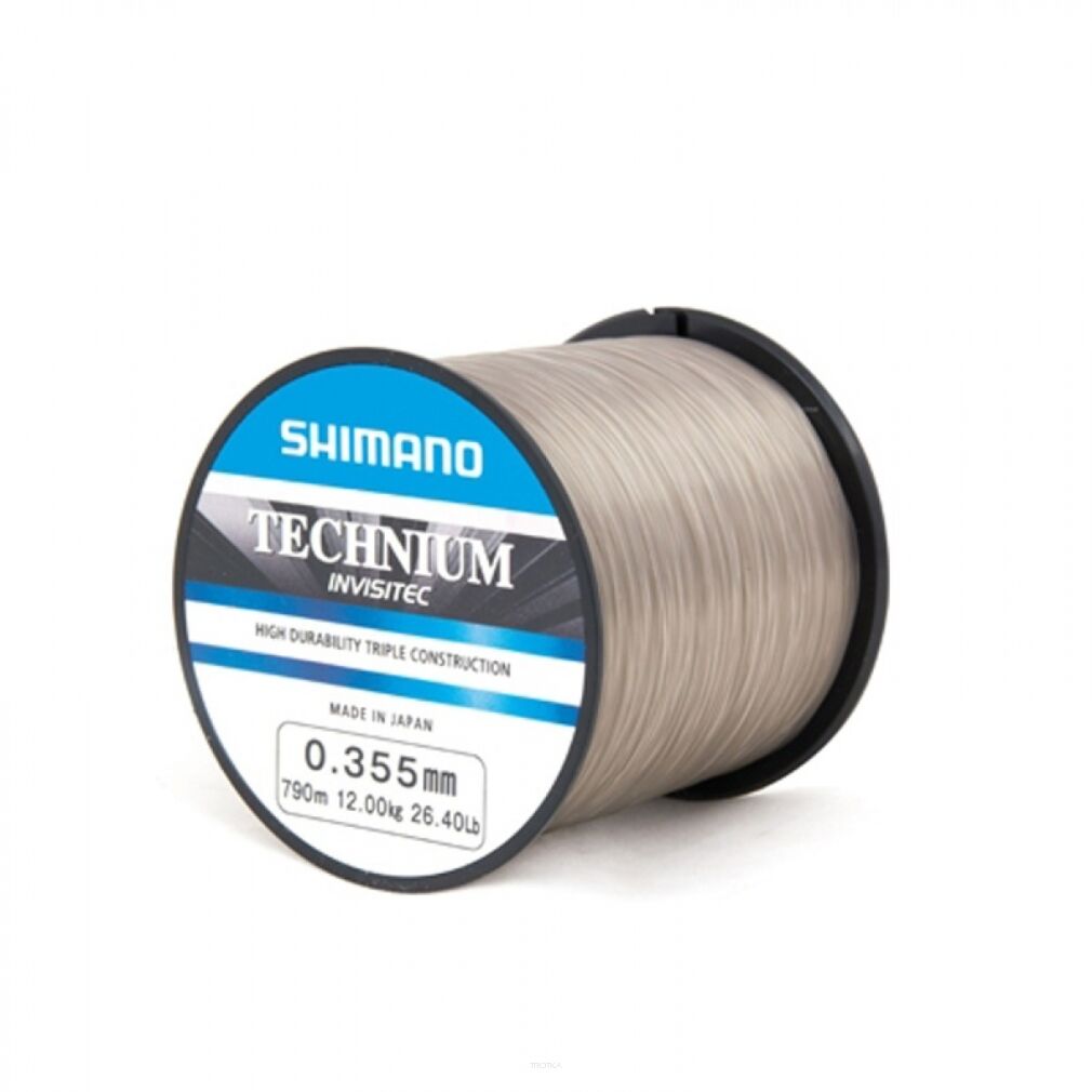 Żyłka Shimano Technium Invisitec 594m/0,405, żyłka karpiowa, żyłka gruntowa