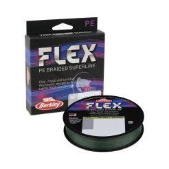 Berkley Flex Braid 0.12mm 135m 6lb Moss Green plecionka