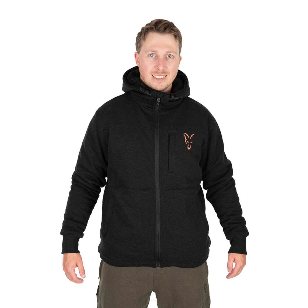 Kurtka Fox Collection Sherpa Jkt Black/Orange - Large