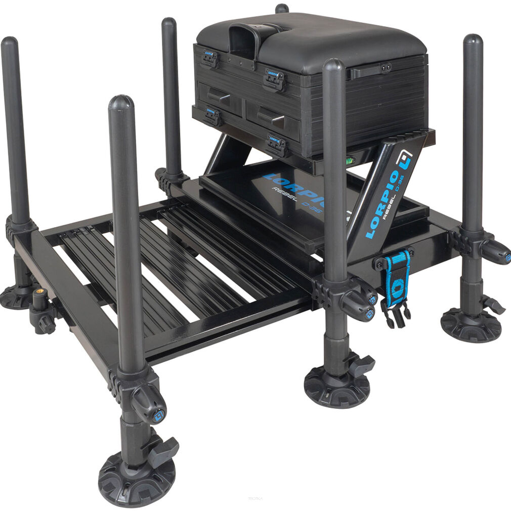 Kosz Wędkarski Siedzisko Lorpio Rebel D-36 Z Platformą