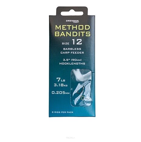 Haczyki przyponowe Drennan - Method Bandits Carp Feeder - roz. 10