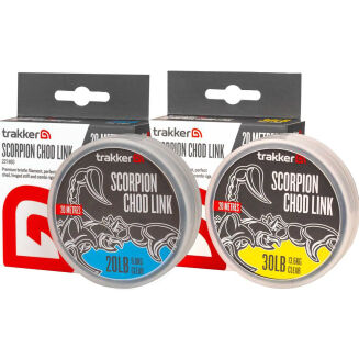 Fluorocarbon Trakker Scorpion Chod Link 30lb 13.6kg 20m - 2
