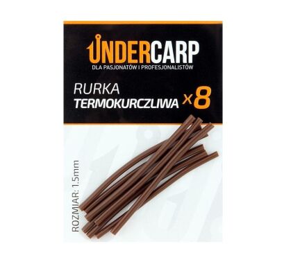 Rurka termokurczliwa Under Carp brązowa 1,5 mm