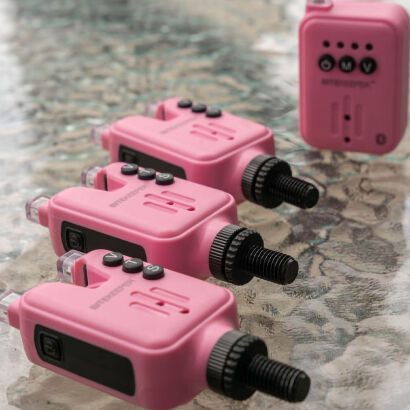 Zestaw Sygnalizatorów Rippton BiteKeeper PRO 3+1 Bite Alarm Pink