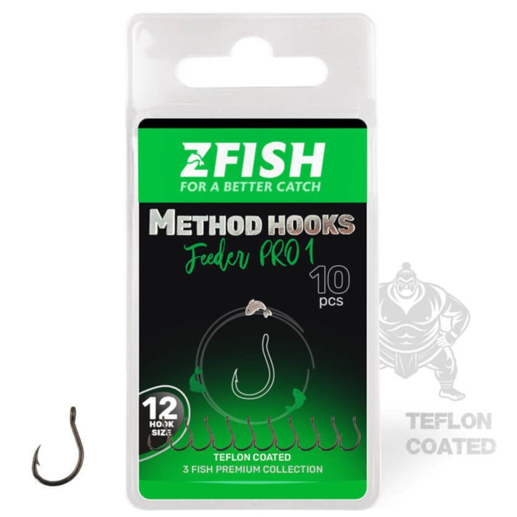 Haczyki Zfish Method Feeder Pro 1 Barbed - 8