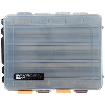 Organizer Savage Gear Lurebox 2 Sided Smoke Long 20.5x17x4.8cm