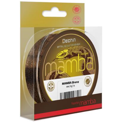 Żyłka Delphin Mamba Feeder / Bronz 0.28mm 200m