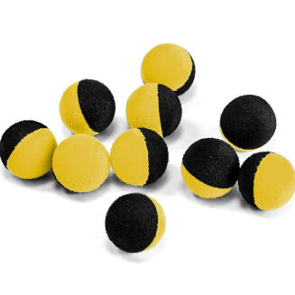 Zig Rig Delphin The End Żółto Czarne / 10ks 15mm - 2