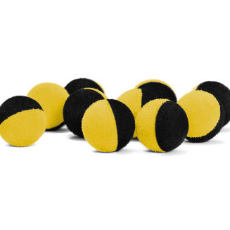 Zig Rig Delphin The End Żółto Czarne / 10ks 15mm - 3