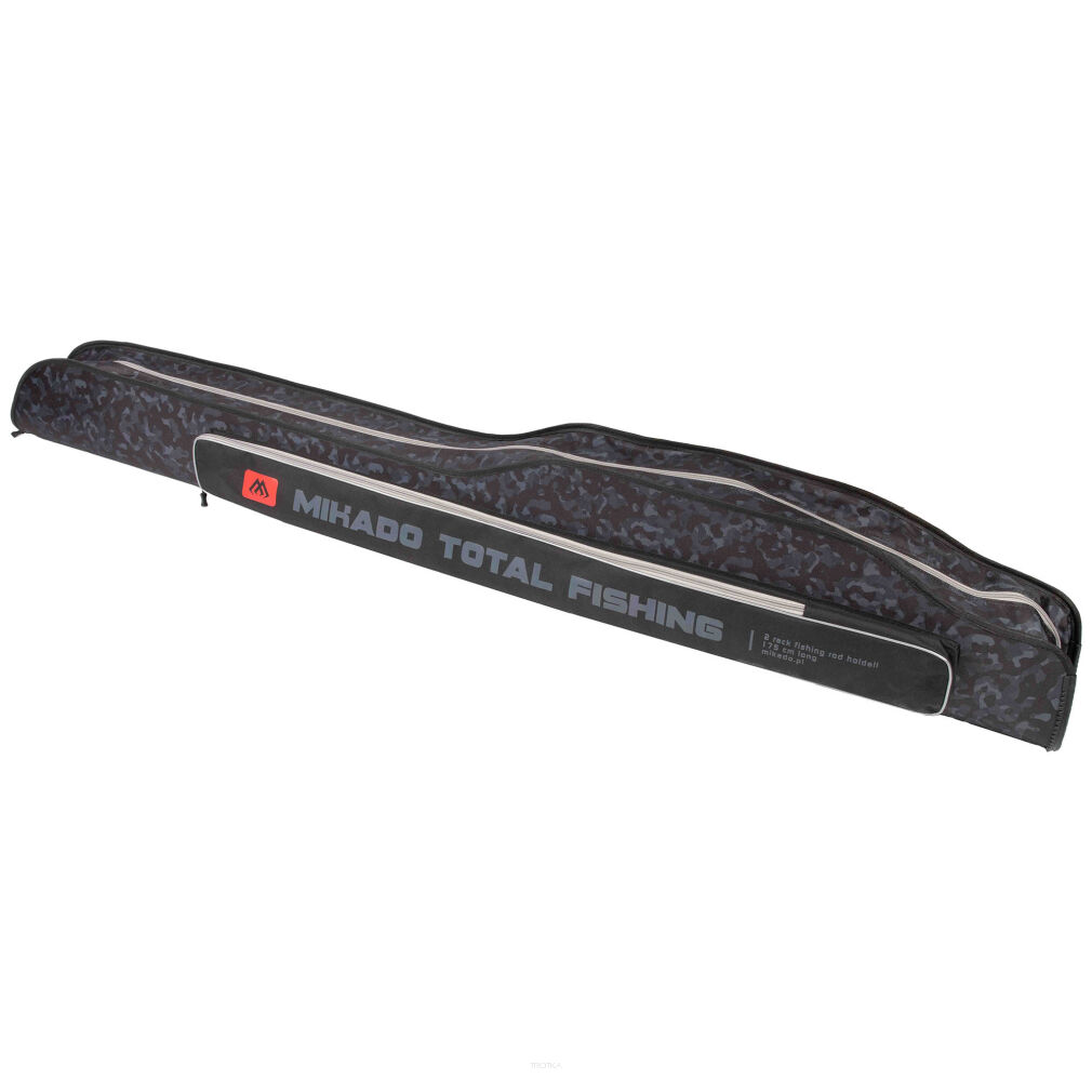 Pokrowiec Na Wędki Mikado Black Camo Na 3 Wędki 175cm Usztywniany