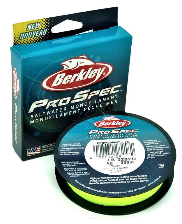 Żyłka 0,45mm 14,1kg 300m Berkley ProSpec Yellow