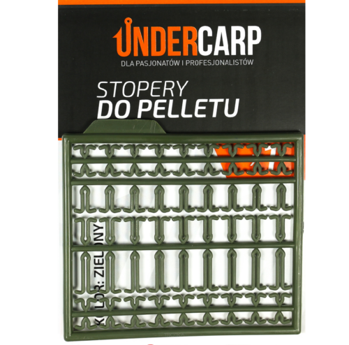 Stopery do pelletu Under Carp - zielone