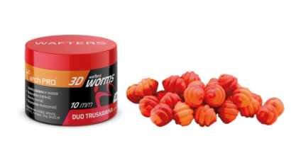 Wafters Match Pro Duo 3D Worms 10mm - Strawberry