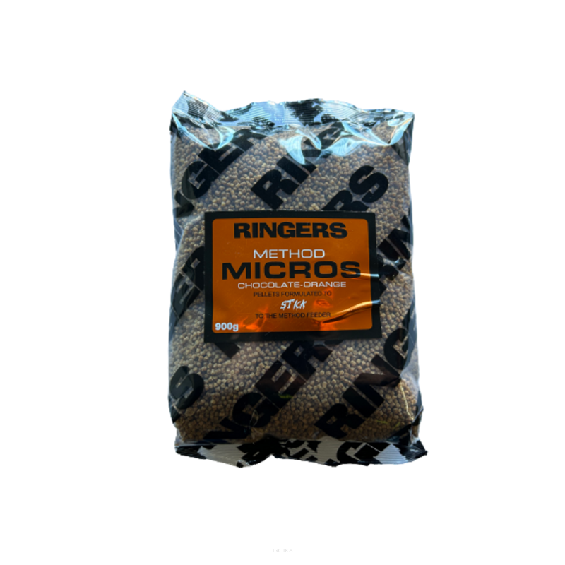 Pellet zanętowy Ringers - Micros 2mm 900g - Orange-Chocolate