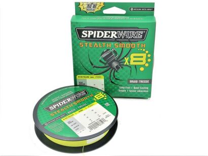 SpiderWire Strealth Smooth x8 0.29mm 26.4kg 150m Hi-Vis Yellow