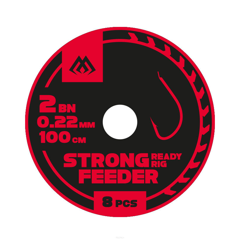 Haczyki Mikado żyłka Strong Feeder 100cm/#10