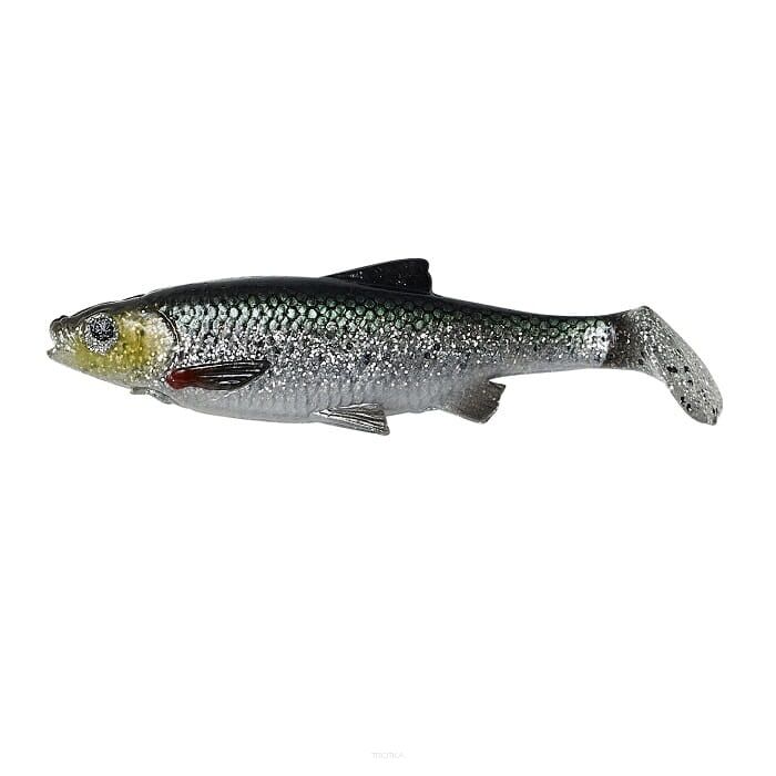Guma Savage Gear LB Roach Paddle Tail 12,5cm - Green Silver