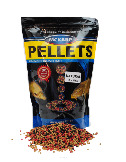 Pellet zanętowy MC Karp 2mm 500g - Natural S-Mix