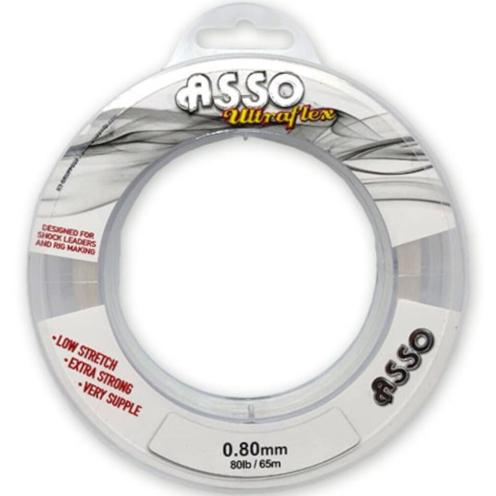 Żyłka Strzałowa Asso Tapered Shock Spool White-00  0,35-0,65mm 5x15m