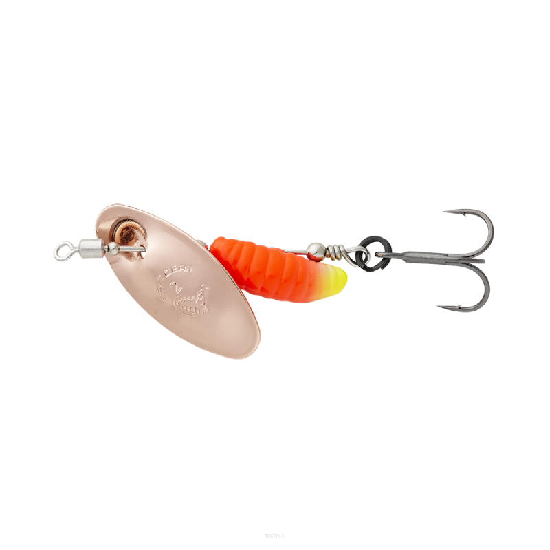 Savage Gear Grub Spinner 1 3.8g S Copper Red Yellow obrotówka