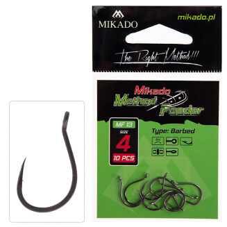 Haczyk Mikado MF13 - 6 Z Zadziorem - 2