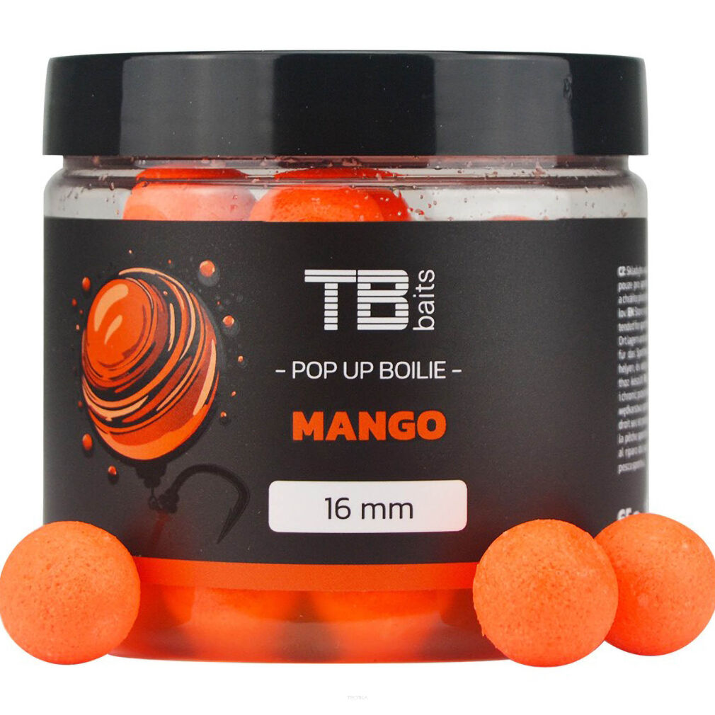 Kulki W Dipie TB Baits Floating Pop-Up Mango + NHDC 65 g 12mm