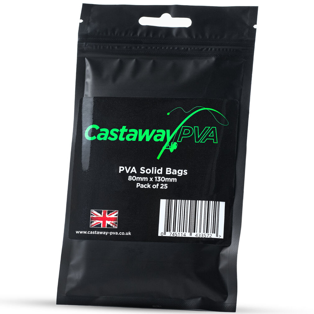 Woreczki Castaway PVA Solid Bags 80mm x 130mm/25szt.