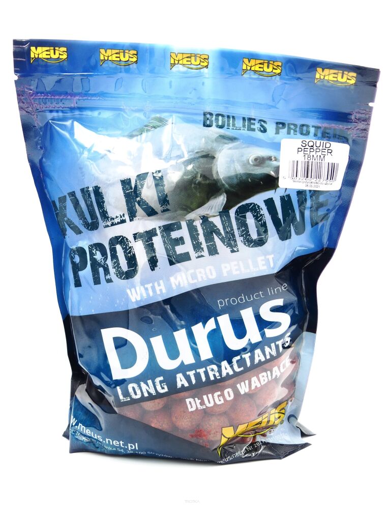 Kulki zanętowe Meus Durus 1kg - Squid&Pepper 18mm