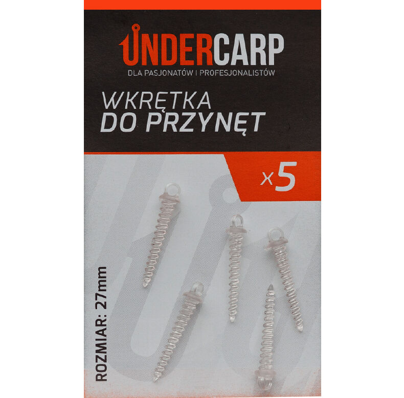 Wkrętka do przynęt 27 mm-przezroczysty