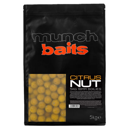 Kulki zanętowe Munch Baits 18mm - Citrus Nut 5kg