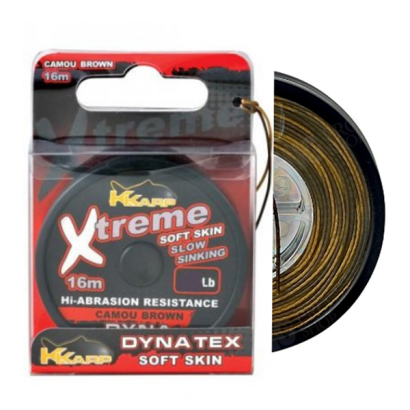 K-Karp DynaTex XTreme Soft 45lb 16m Camo Brown plecionka przyponowa