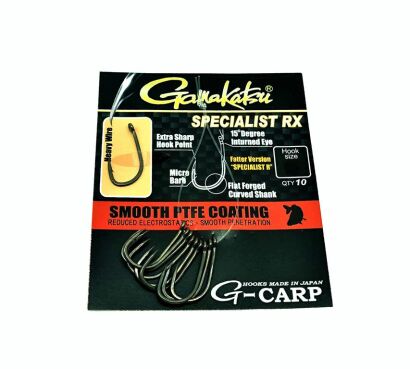 Haczyki Gamakatsu G Carp Specialist RX #2