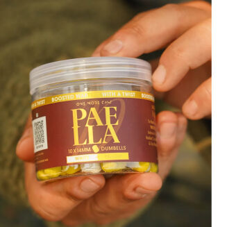 Kulki One More Cast Paella Boosted Fluoro Wafters White & Yellow 10x14mm - 2