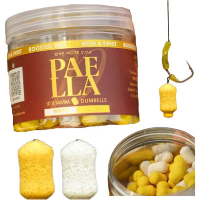 Kulki One More Cast Paella Boosted Fluoro Wafters White & Yellow 10x14mm