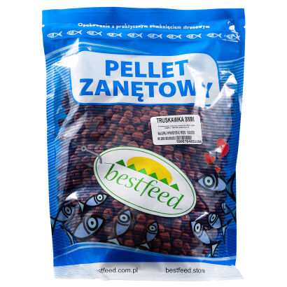 Pellet Bestfeed Truskawka 8mm 800g