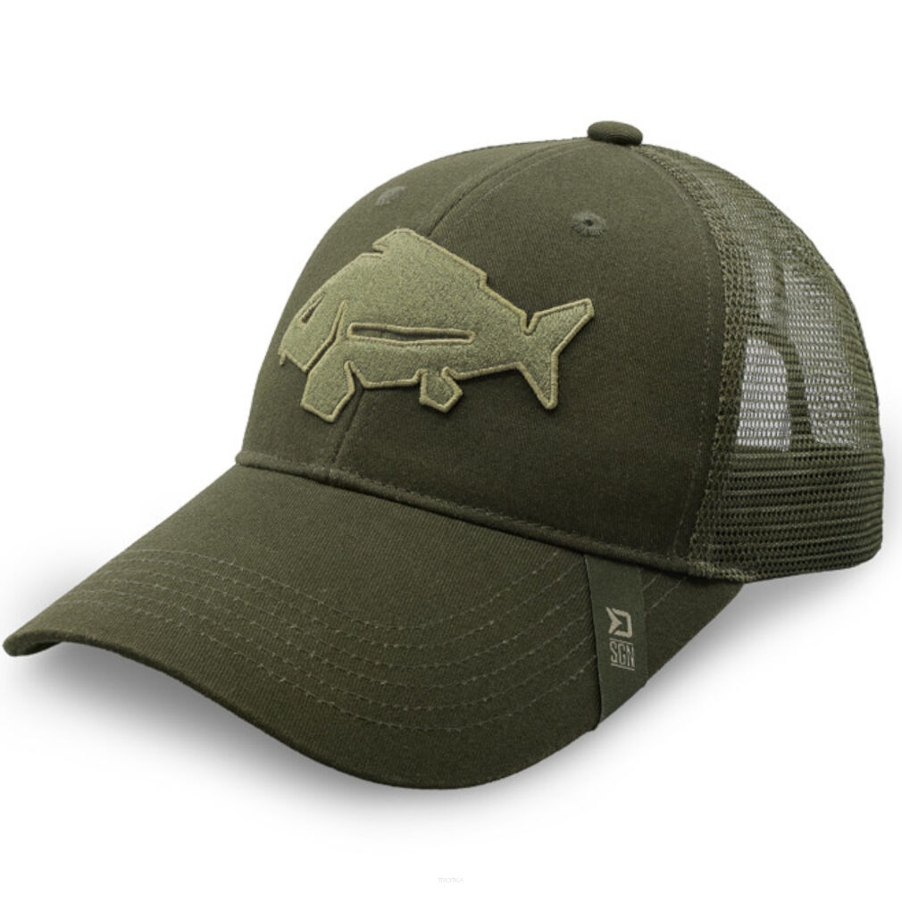 Czapka Z Daszkiem Delphin Outline Carp Trucker