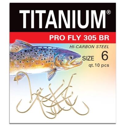 Haczyki Robinson Titanium - Pro Fly 305BR #6