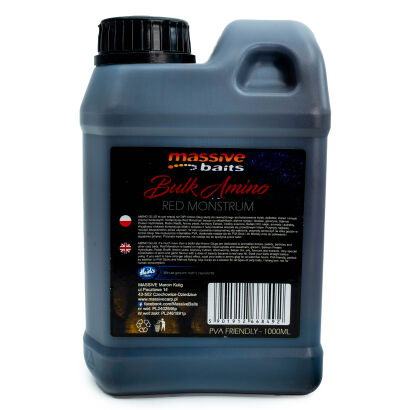 Liquid Massive Baits Bulk Amino Red Monstrum 1l