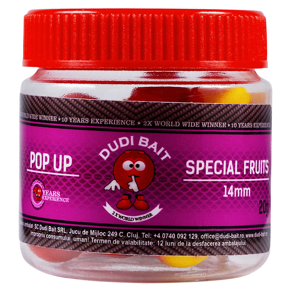 Kulki Pop Up Dudi Bait Special Fruit 14mm 20g