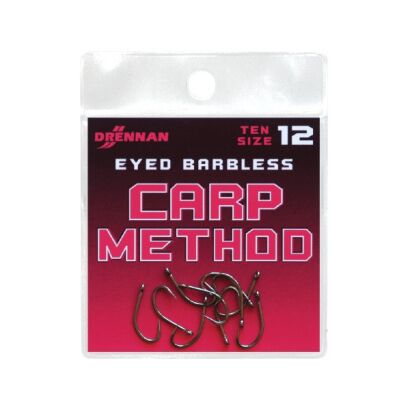 Haczyki Drennan Barbless - Carp Method #12